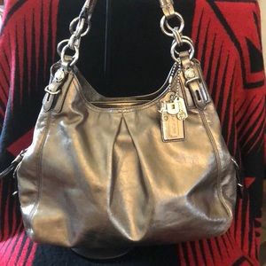 NOT FOR SALE Gunmetal Leather Coach